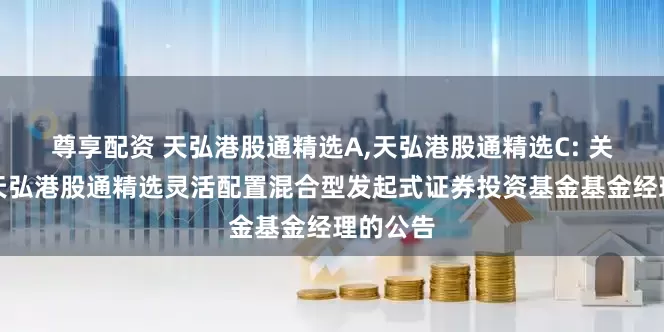 尊享配资 天弘港股通精选A,天弘港股通精选C: 关于调整天弘港股通精选灵活配置混合型发起式证券投资基金基金经理的公告